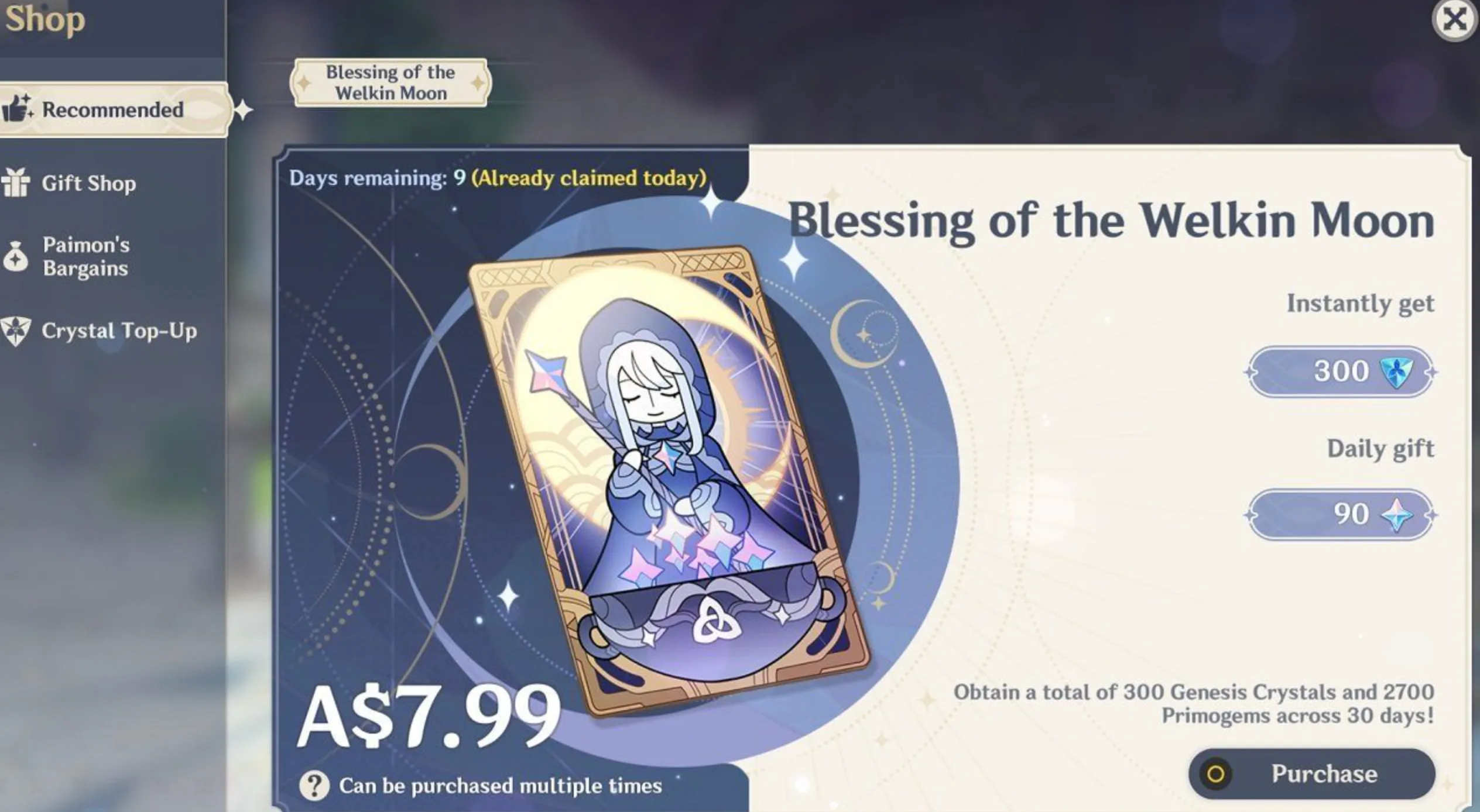 Genshin Impact Battle Pass Price